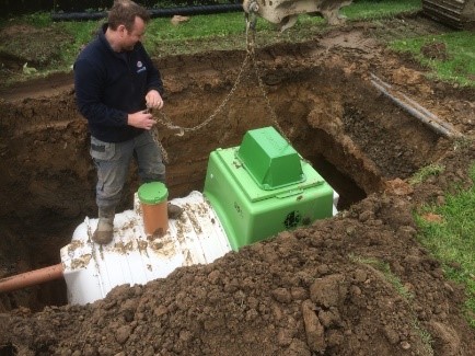 Sewage Treatment Plant installation in Armagh