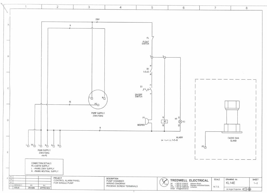 Wiring Diagram – Pumping Chamber
