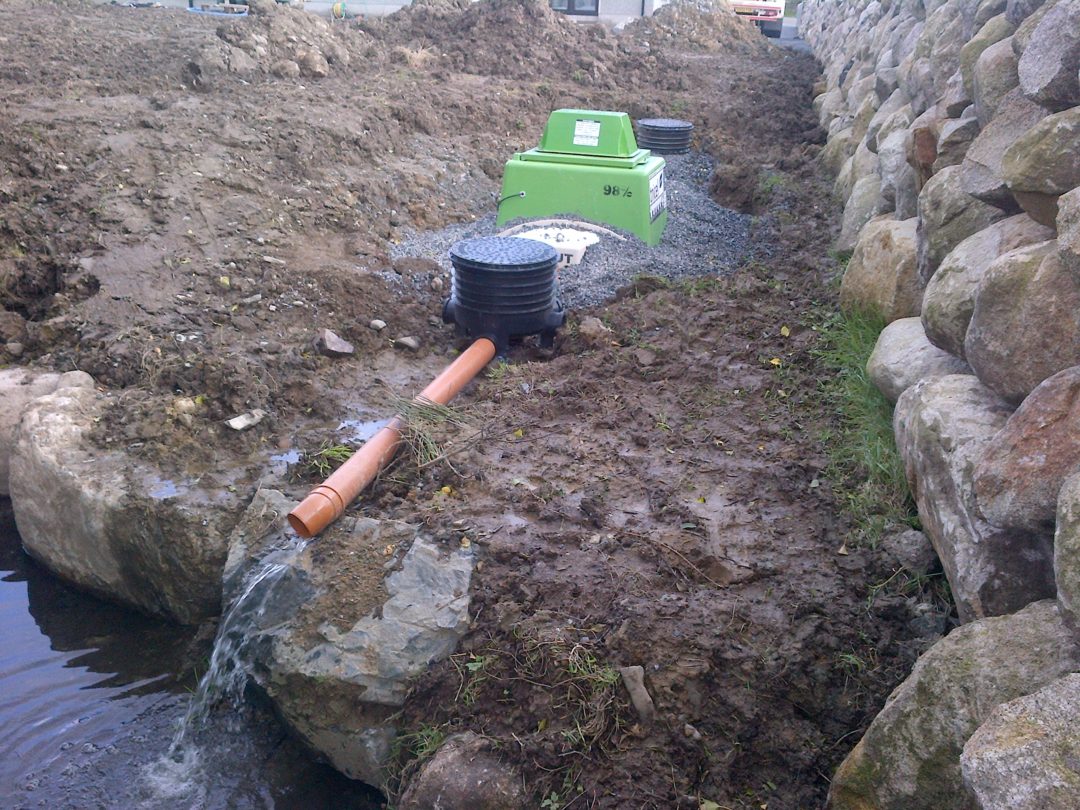 Ni water septic tank